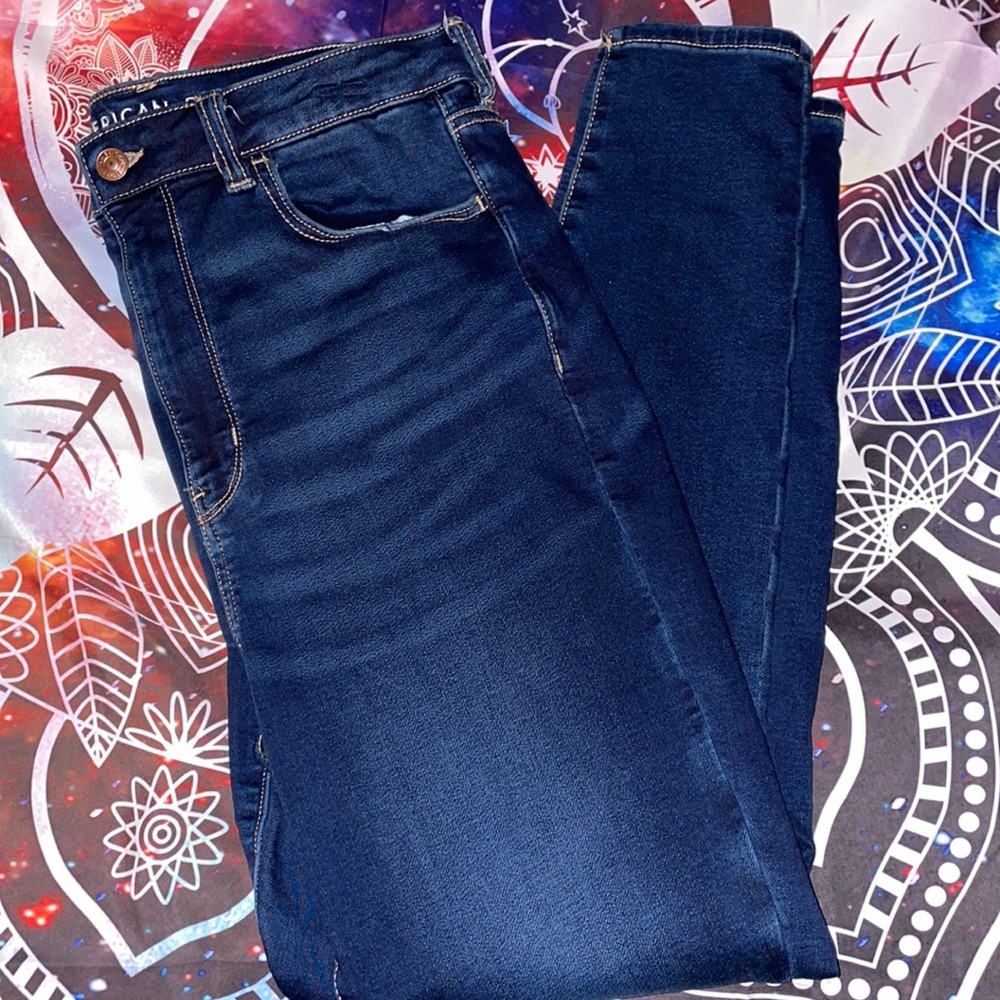 American Eagle high waisted jeans/jeggings
